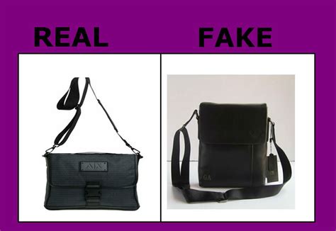 armani pouch fake
